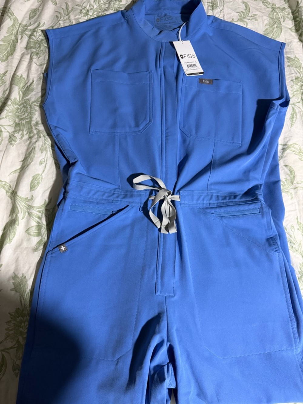 Figs Women's Ceil Blue Jumpsuit